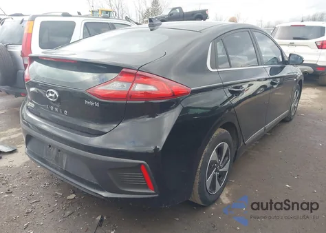 2017 Hyundai Ioniq Hybrid Sel z USA, uszkodzony, nr VIN KMHC75LC5HU045530